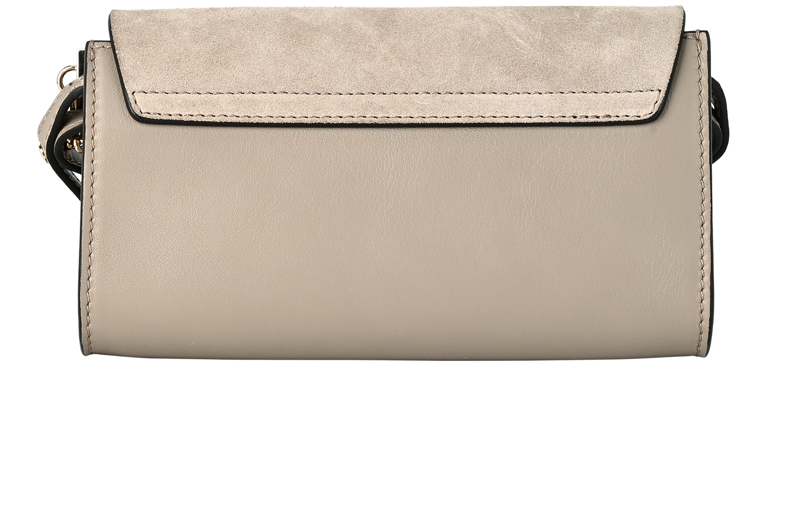 Mini Faye, &pound;295, Handbags, Taupe, Leather, Back view